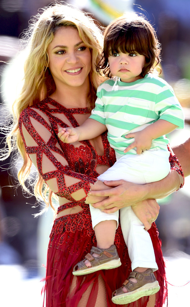 Shakira Performs at 2014 World Cup Final Closing Ceremony, Brings Adorable Son Milan, 1—See the Photos!