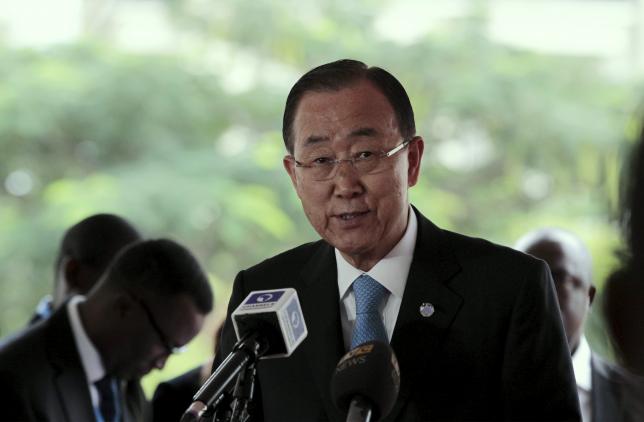 UNSG Ban stresses on dialogue, non violence in Nepal