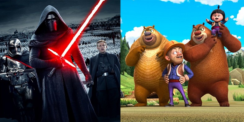 Star Wars 7 Beat in China by Low-Budget Cartoon Bears